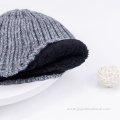 high quality Grey Knit Bucket Hat